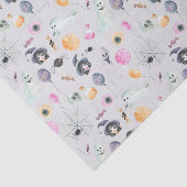 Niedlicher Hexenghost und Spinnen Seidenpapier (Ausschnitt)