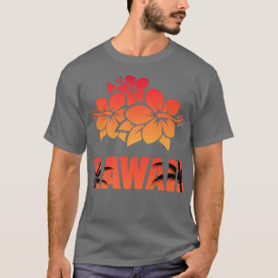 Niedlicher Hibiskus Blume Hawaii Beach Hawaii Prem T-Shirt