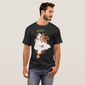 Niedlicher Himmlischer Rinderpuffer T-Shirt (Vorne ganz)