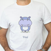 Niedlicher Hippo Men-T - Shirt