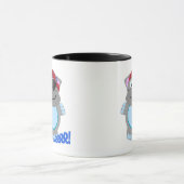 Niedlicher Hippo-Pirat Tasse (Zentrum)