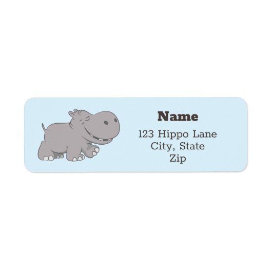 Niedlicher Hippopotamus (Vorne)