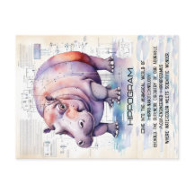 Niedlicher Hippopotamus