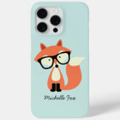 Niedlicher Hipster Red Fox Case-Mate iPhone Hülle (Rückseite)