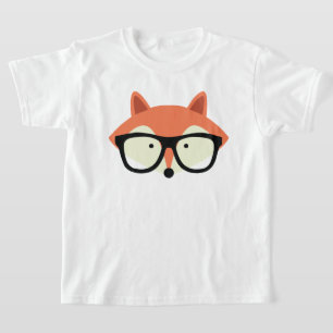 Niedlicher Hipster Red Fox T-Shirt