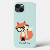 Niedlicher Hipsterroter Fox