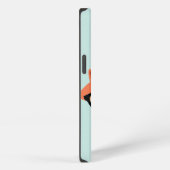Niedlicher Hipsterroter Fox iPhone Hülle (Rechte Seite)
