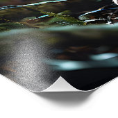 Niedlicher Hirsch Fotodruck (Ecke)