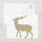 Niedlicher Hirsch Postkarte (Vorne/Hinten)
