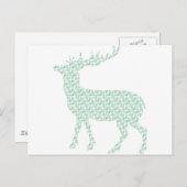 Niedlicher Hirsch Postkarte (Vorne/Hinten)