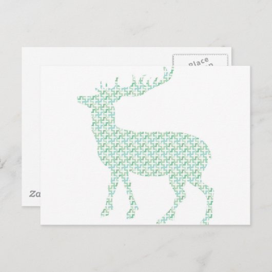 Niedlicher Hirsch Postkarte (Vorne/Hinten)