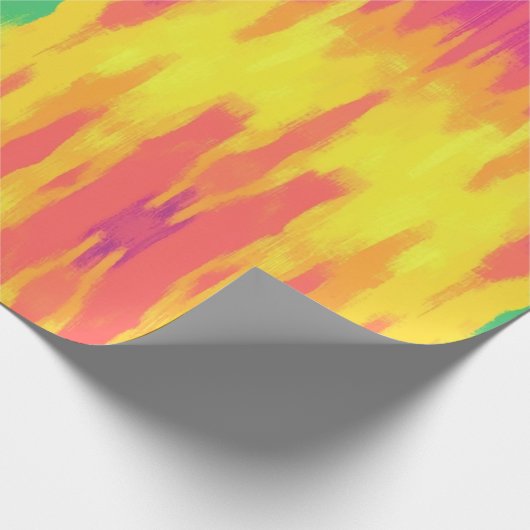 Niedlicher, hoch entwickelter Monogram Premium Kin Geschenkpapier (Ecke)