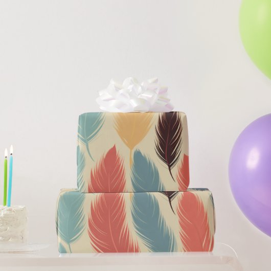 Niedlicher, hoch entwickelter Premium Monogram Kin Geschenkpapier (Partygeschenke)