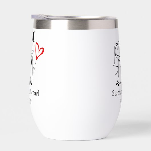 Niedlicher Hochzeitscoupebraom (Rechts)