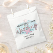 Niedlicher Hochzeitstermin Geschenktütchen (Ausgeschnitten)