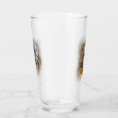 Niedlicher hoffnungsvoller Schwarzkicherling-Songb Glas (Rechts)