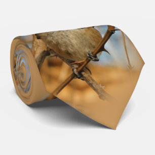 Niedlicher hoffnungsvoller Schwarzkicherling-Songb Krawatte