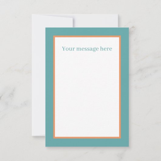 Niedlicher Höllenkuh Doctor: Nachricht hinzufügen Dankeskarte (Rückseite)