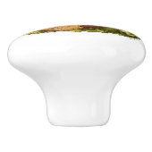 Niedlicher Holzfäller Chipmunk Keramikknauf (Seitenansicht)