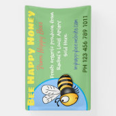 Niedlicher Honig zum Verkauf von Bienenapiar zur H Banner (Vertikal)