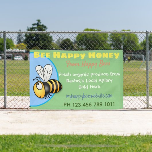 Niedlicher Honig zum Verkauf von Bienenapiar zur H Banner (InSitu)