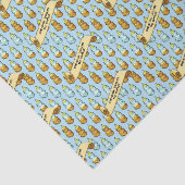 Niedlicher Honigbär, weil Sie so süß sind 80er Ret Seidenpapier (Ausschnitt)