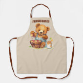 Niedlicher Honigbärenhalter Schürze (Vorderseite)