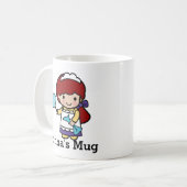 Niedlicher Housekeeper Kaffeetasse (Vorderseite Links)