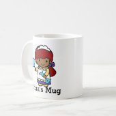 Niedlicher Housekeeper Kaffeetasse (Vorderseite Links)