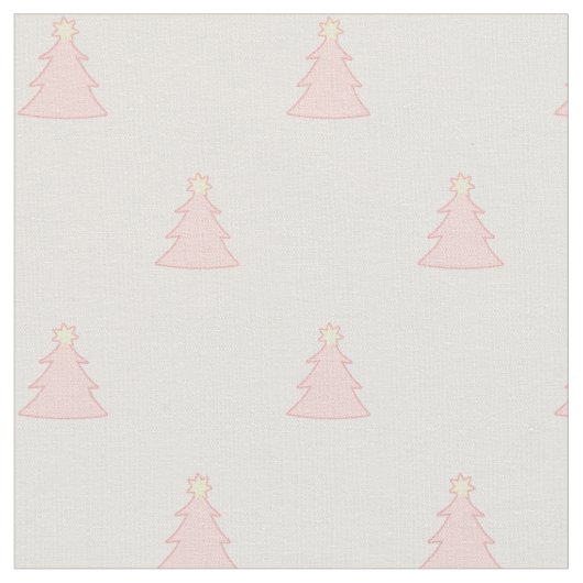 Niedlicher Hübscher Rosa Weihnachten Stoff (Nahaufnahme)