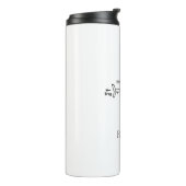 Niedlicher Hubschrauber - Vier-Kräfte-Illustration Thermosbecher (Nach links gedreht)