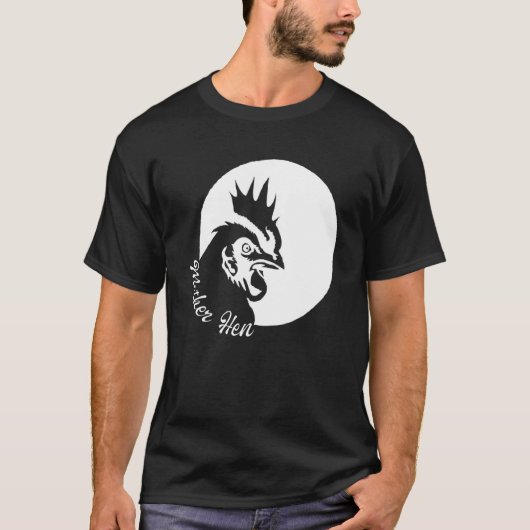 Niedlicher Hühnerbauer für Mutterhenne T-Shirt (Vorderseite)