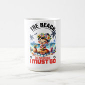 Niedlicher Hula Girl Summer kommt ich muss gehen - Kaffeetasse (Mittel)