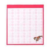 Niedlicher Hummer Notizblock (Vorderseite)