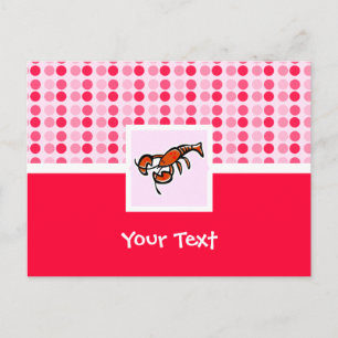 Niedlicher Hummer Postkarte