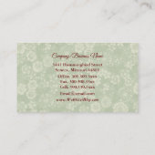 Niedlicher Hummingbird-Designer Visitenkarte (Rückseite)