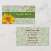 Niedlicher Hummingbird-Designer Visitenkarte (Vorne/Hinten)