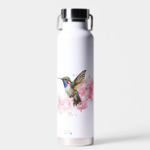 Niedlicher Hummingvogel Wasserfarbe Personalisiert