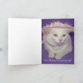 Niedlicher, humorvoller Geburtstag Karte (Innenseite)