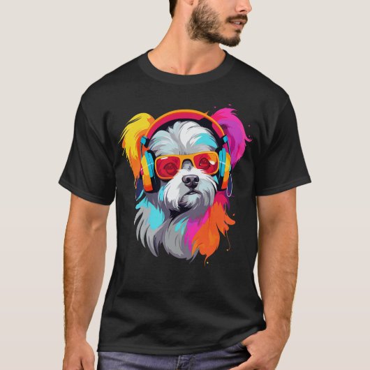 Niedlicher Hund 1 T-Shirt (Vorderseite)