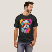 Niedlicher Hund 1 T-Shirt (Vorne ganz)