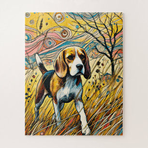 Niedlicher Hund 50 Stück Kinder Puzzle