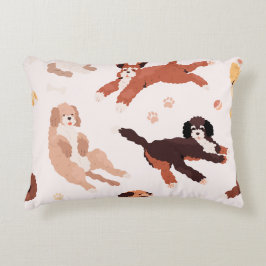 Niedlicher Hund Accent Pillow Dekokissen