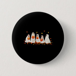 Niedlicher Hund als Ghost Halloween Fun Boo1 verkl Button