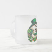 Niedlicher Hund am Sankt Patrick Mattglastasse (Vorderseite Links)