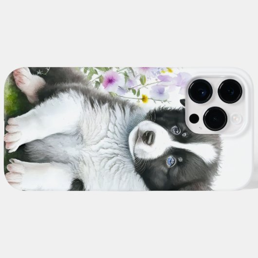 NIEDLICHER HUND AN DER GRENZGRENZE Case-Mate iPhone HÜLLE (Rückseite (Horizontal))