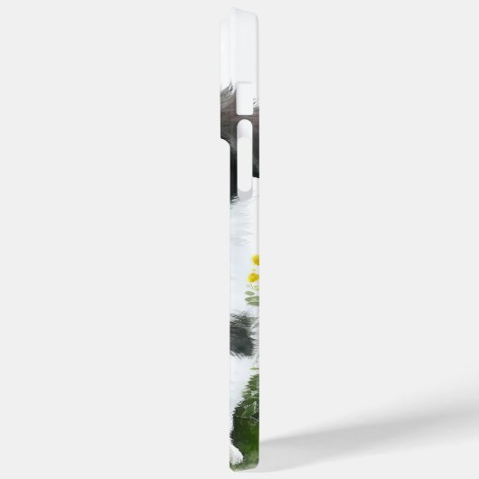 NIEDLICHER HUND AN DER GRENZGRENZE Case-Mate iPhone HÜLLE (Rückseite / Links)