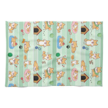 niedlicher Hund beim Springen