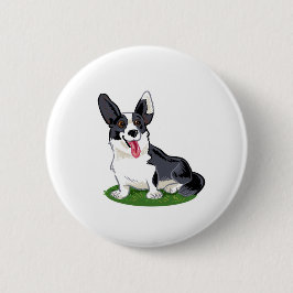 Niedlicher Hund Button