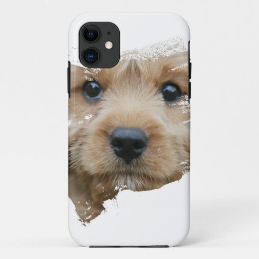 Niedlicher Hund Case-Mate iPhone Hülle (Rückseite)